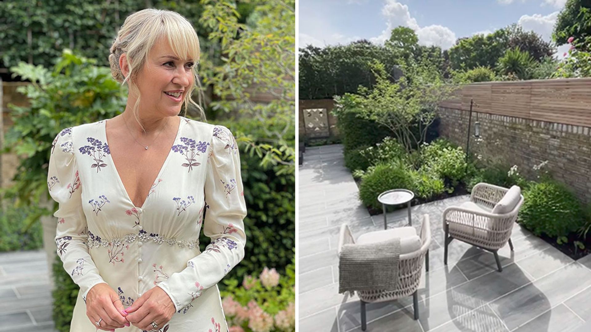 A Look At Nicki Chapman's Country Garden In Chiswick A Look At Nicki Chapman's Country Garden In Chiswick