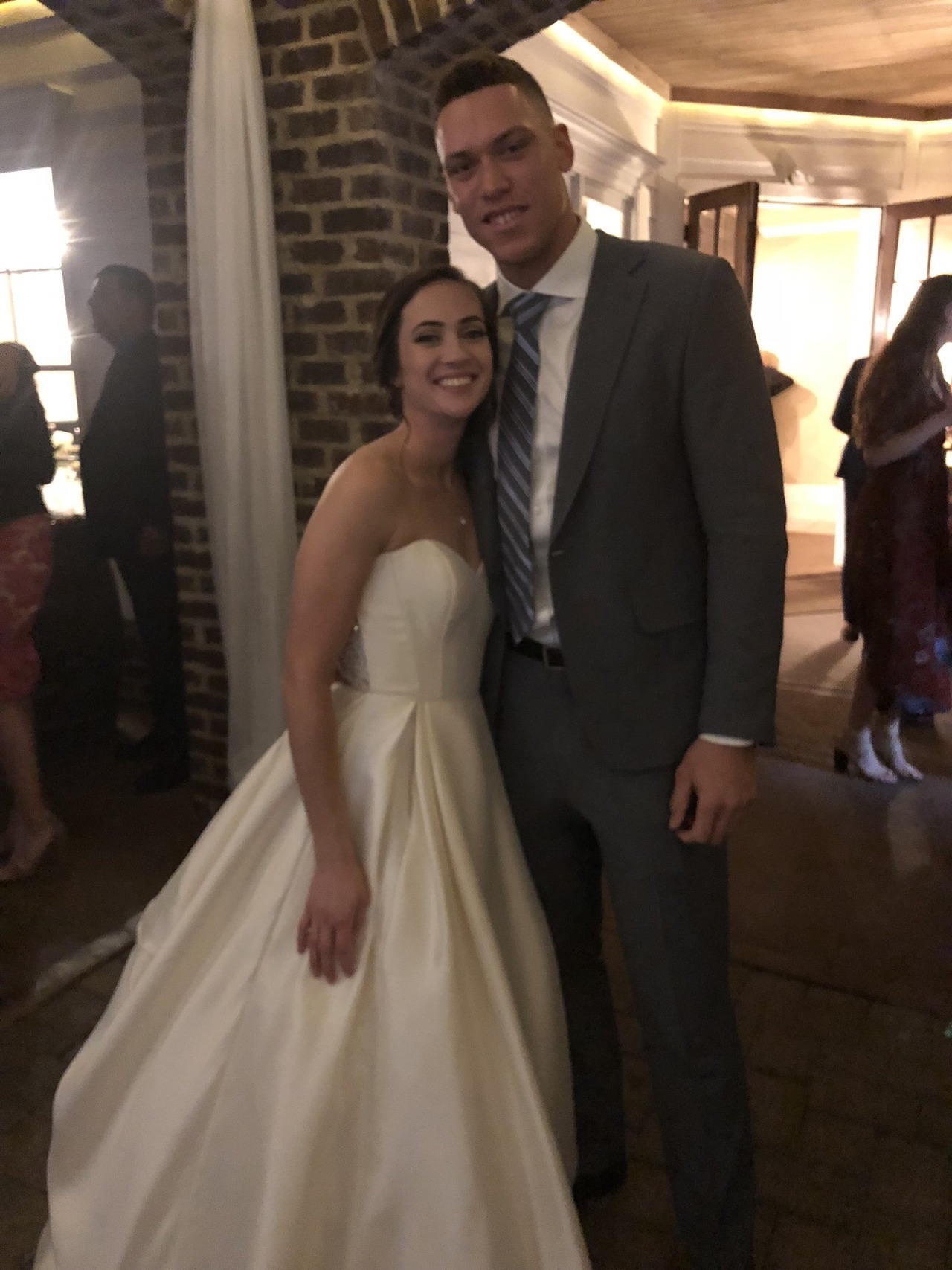 Aaron Judge Welcomes First Baby With Wife Aaron Judge Welcomes First Baby With Wife