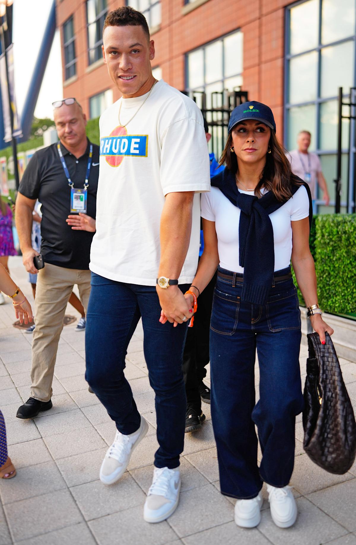 Aaron Judge's Wife Samantha Gives Birth; Couple Reveals Baby's Name And Photo Aaron Judge's Wife Samantha Gives Birth; Couple Reveals Baby's Name And Photo