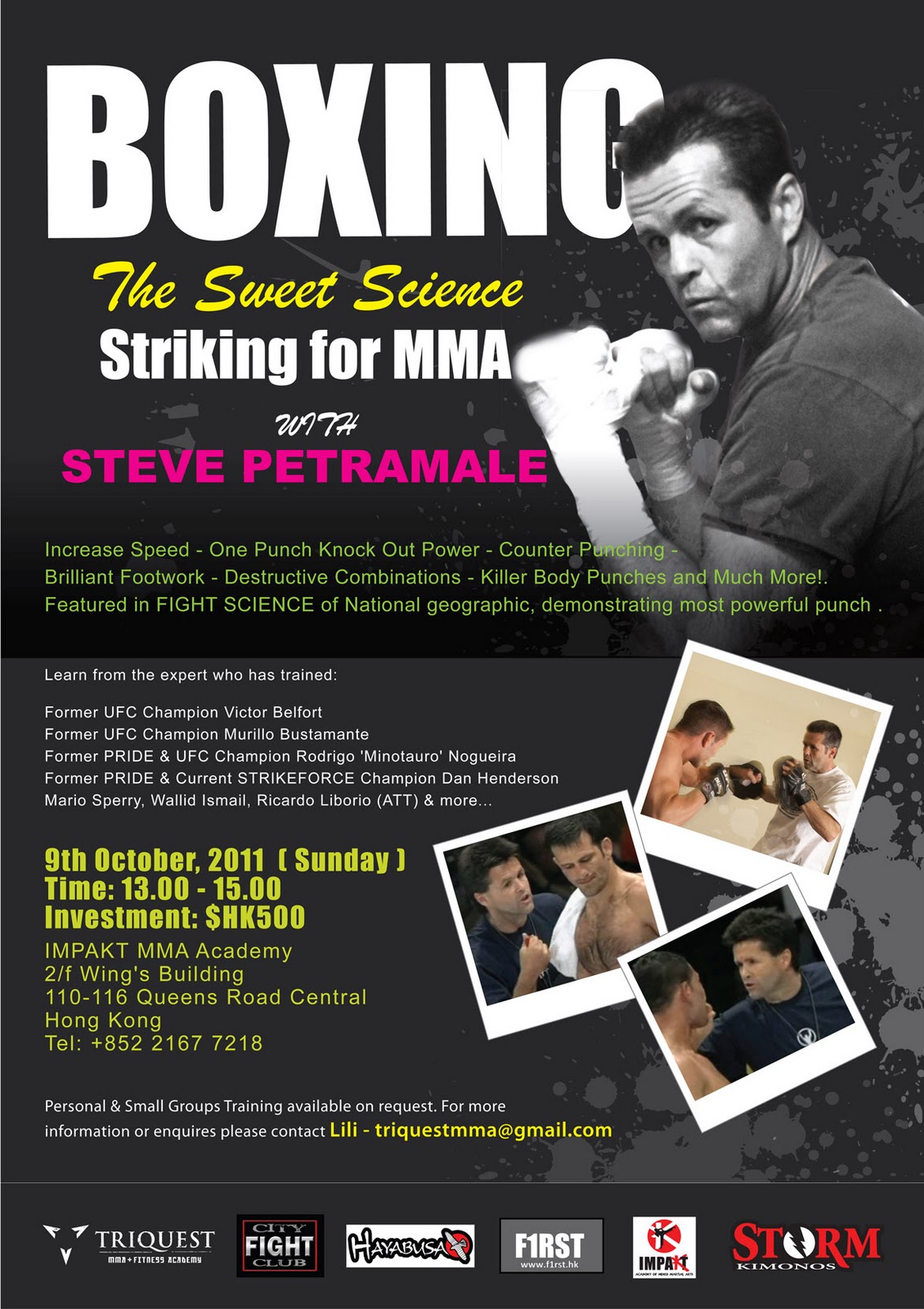 ACE Power Promotion's Boxing Seminar: March 26th