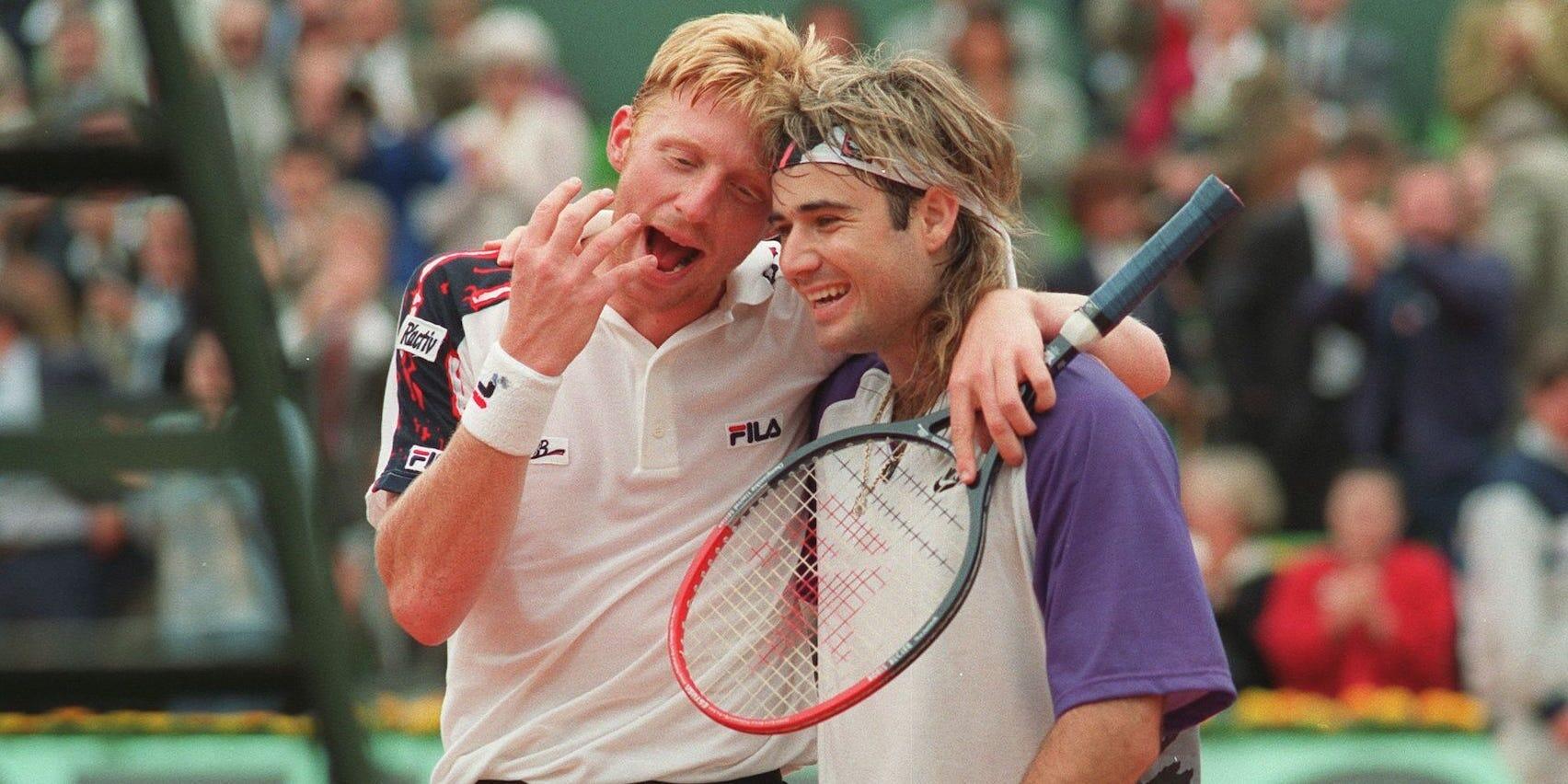 Agassi Recuerda A Su Rival Sudamericano: Ríos Entre Sus Principales Oponentes