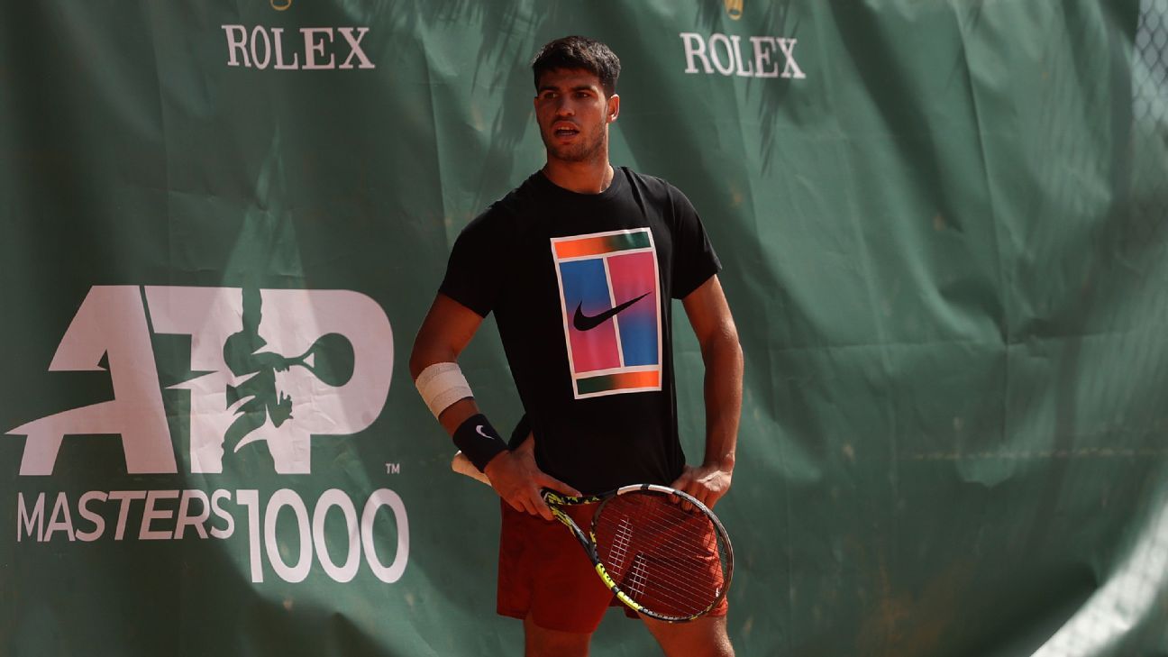Alcaraz Wins Monte-Carlo Final After Musetti Injury Alcaraz Wins Monte-Carlo Final After Musetti Injury