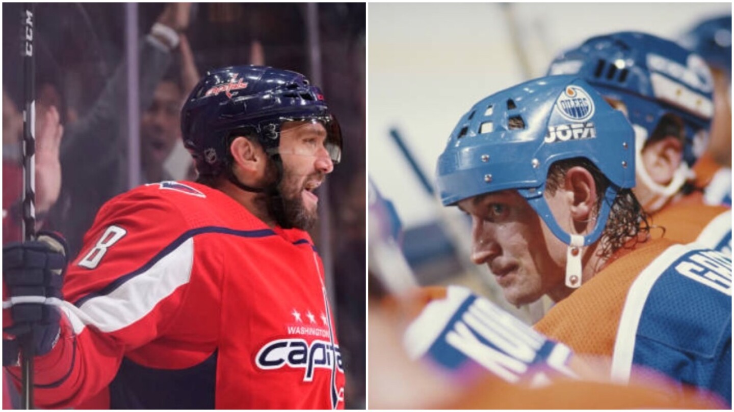 Alex Ovechkin Ties Wayne Gretzky's NHL Goal Record At 894 Alex Ovechkin Ties Wayne Gretzky's NHL Goal Record At 894