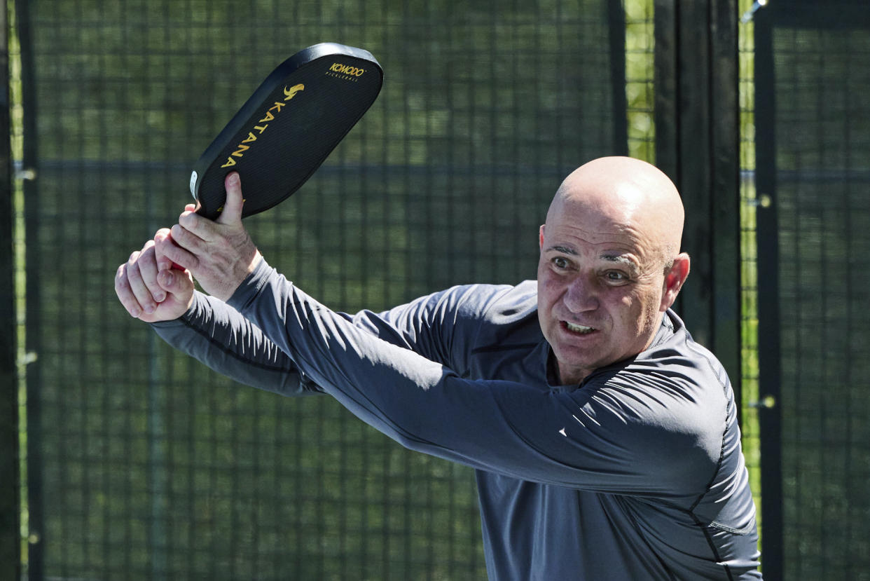 Analyzing Andre Agassi's First Professional Pickleball Match