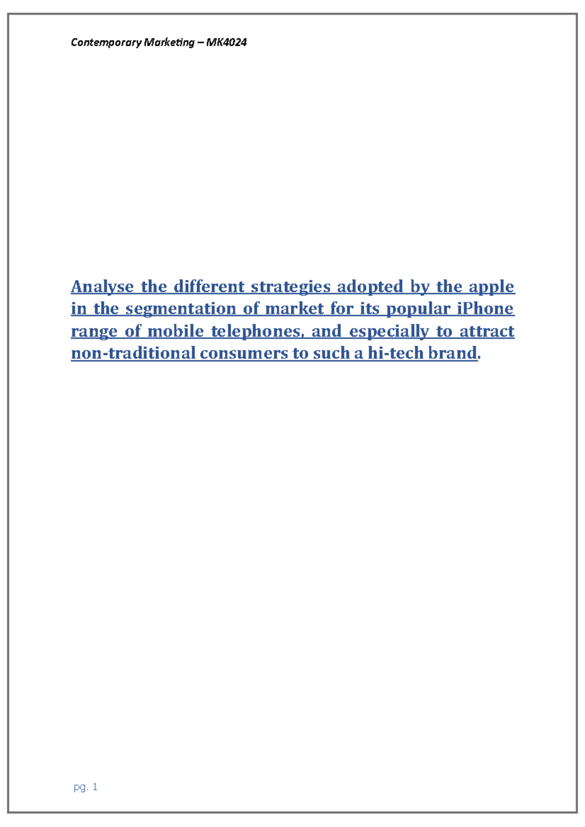 Analyzing Apple's Impact On Google's Long-Term Strategy Analyzing Apple's Impact On Google's Long-Term Strategy