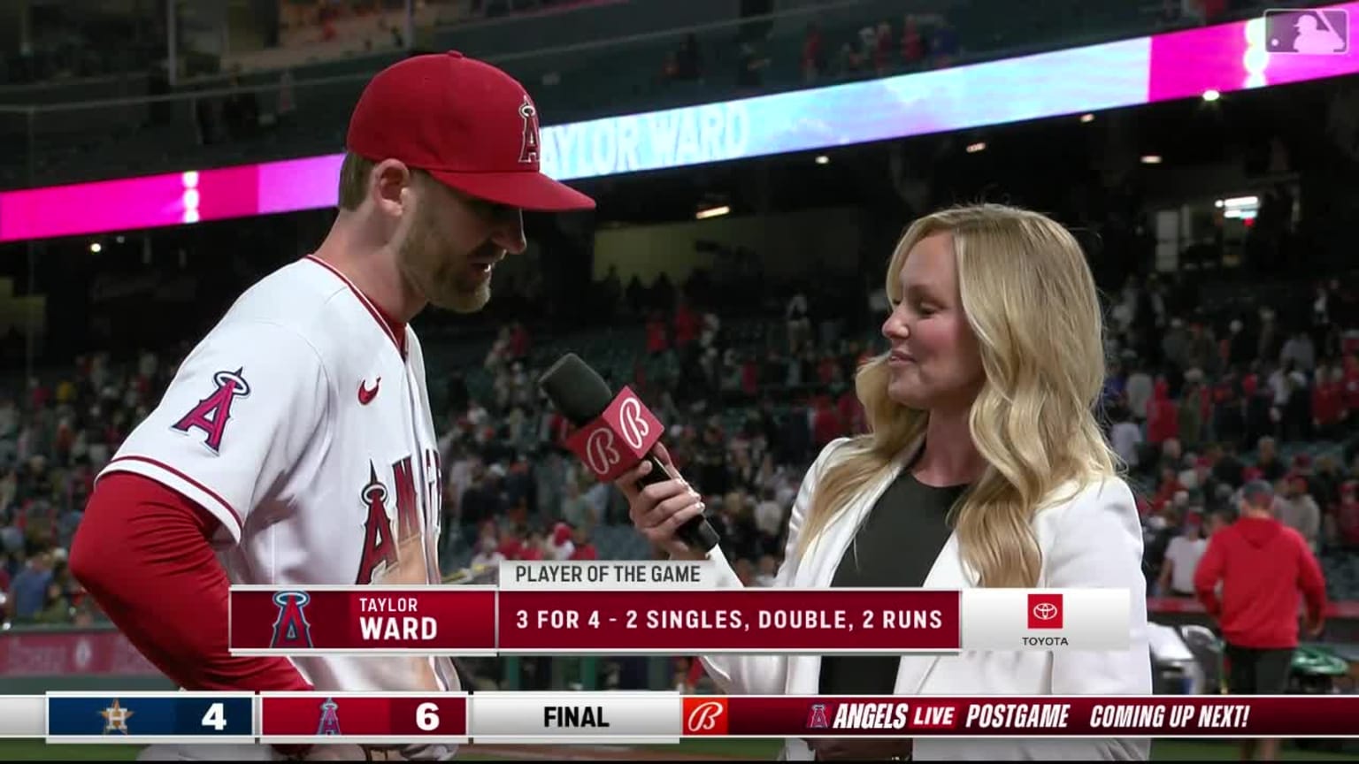 Angels' Ward Delivers 9th Inning Grand Slam, Stunning Padres Angels' Ward Delivers 9th Inning Grand Slam, Stunning Padres