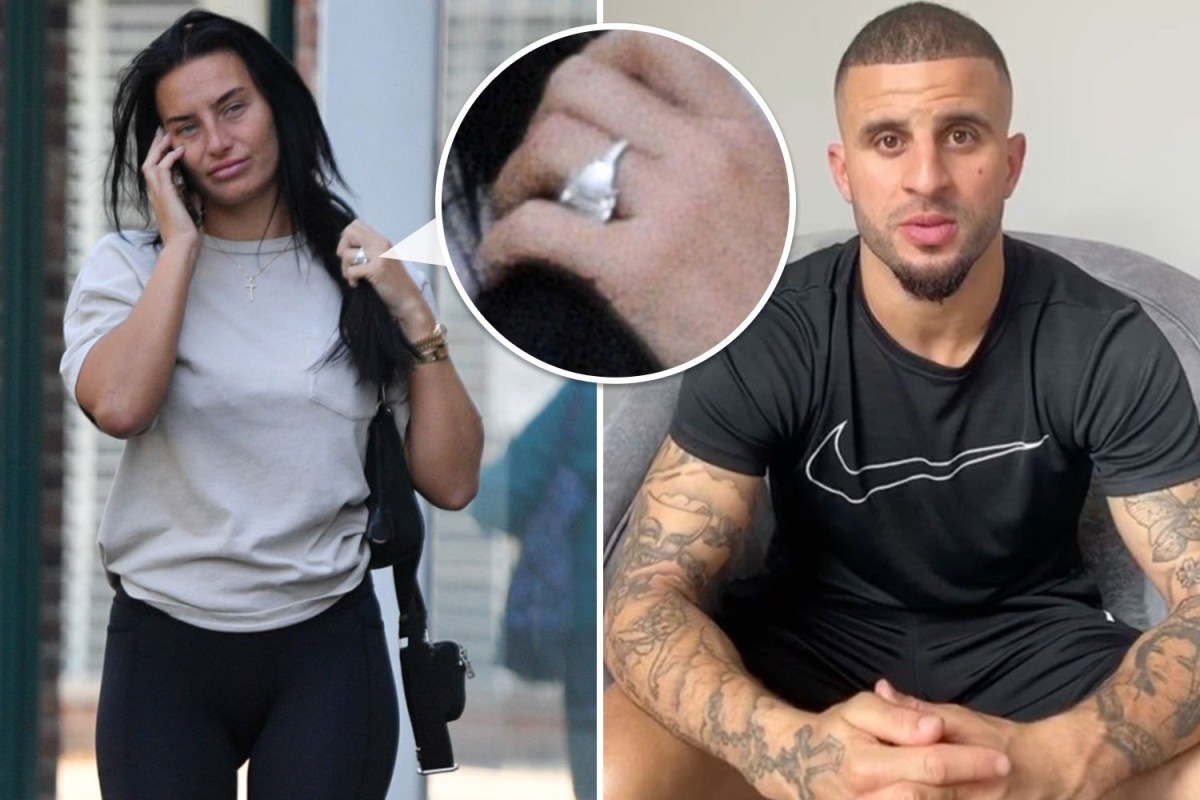 Annie Kilner Seen Without Wedding Ring After Kyle Walker's Night Out Annie Kilner Seen Without Wedding Ring After Kyle Walker's Night Out