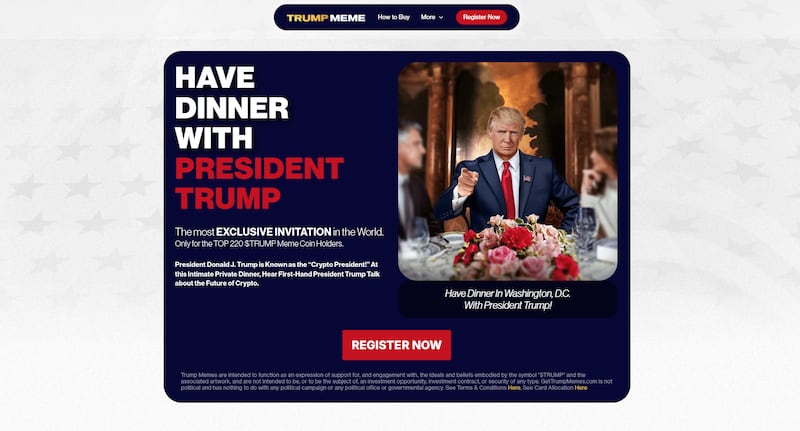 Anonymity At Trump's Exclusive Memecoin Dinner: What We Know Anonymity At Trump's Exclusive Memecoin Dinner: What We Know