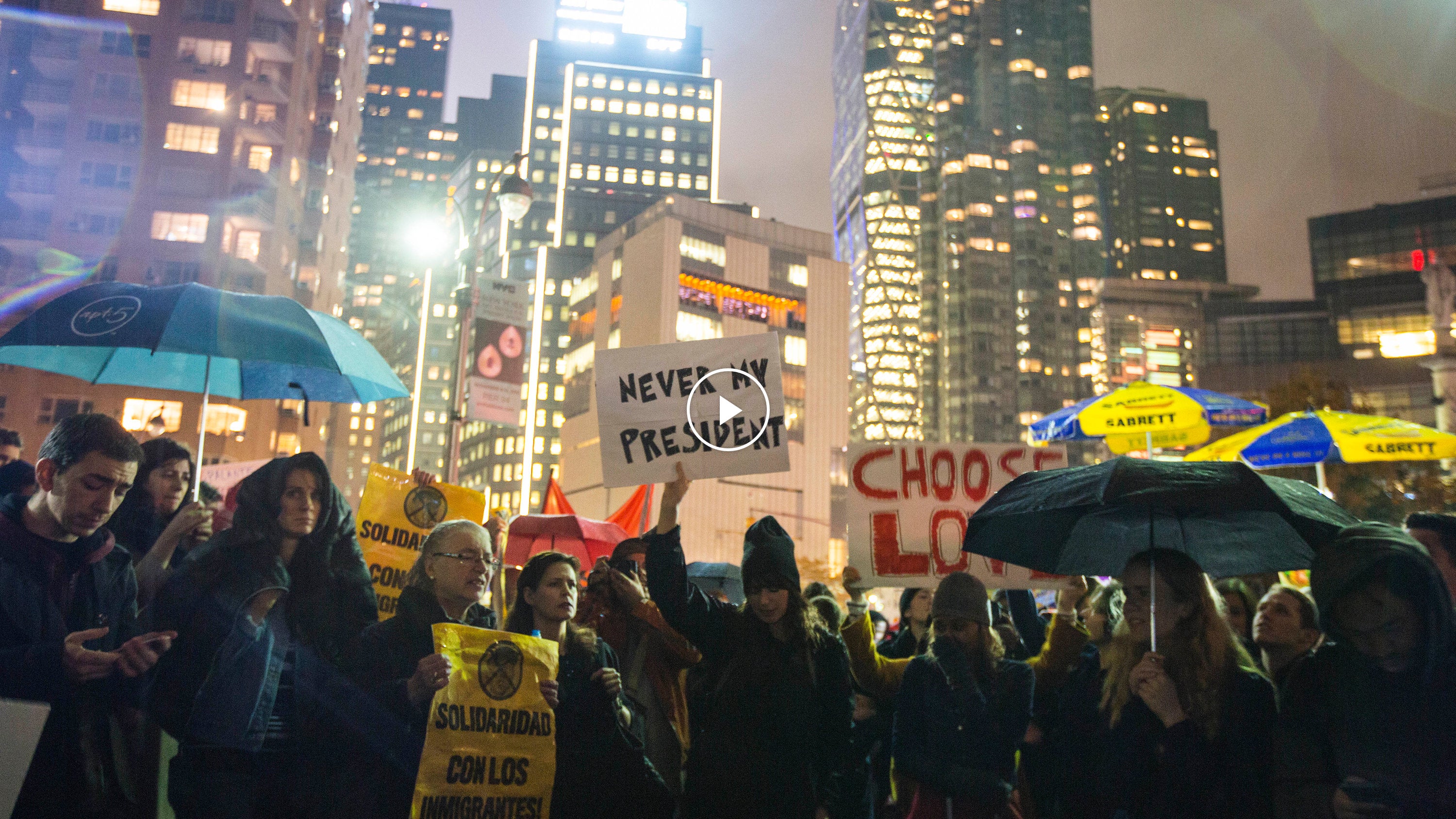 Anti-Trump Protests Sweep The US: Citizen Voices Anti-Trump Protests Sweep The US: Citizen Voices
