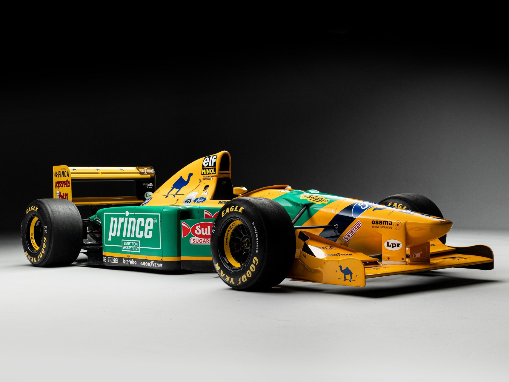 Auction: Rare Michael Schumacher Benetton F1 Show Car