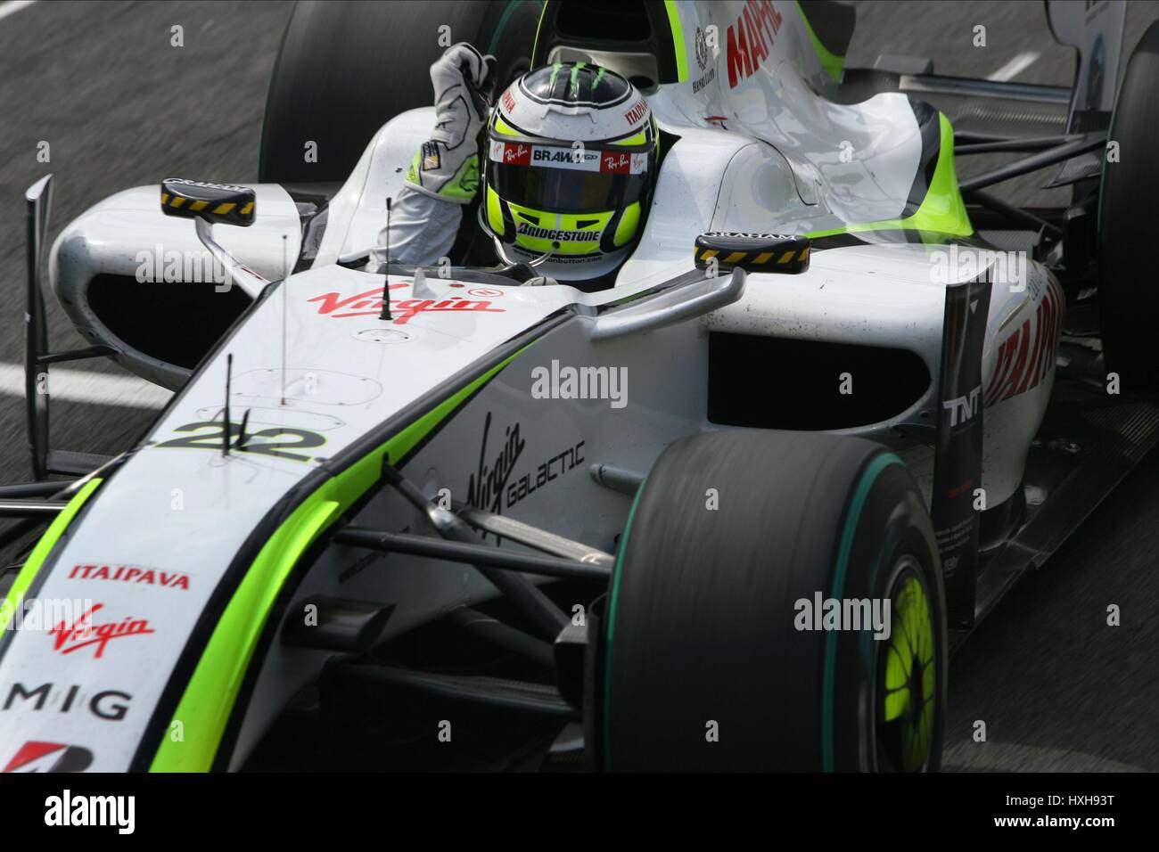 Back In The Brawn: Jenson Button And His 2009 World Championship Winning Car Back In The Brawn: Jenson Button And His 2009 World Championship Winning Car