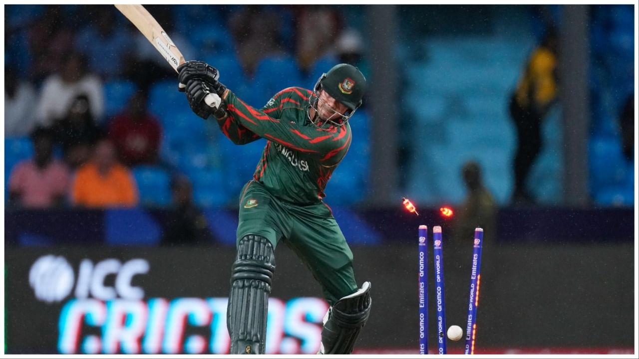 Bangladesh's Shanto Scores Unbeaten Half-Century, Despite Rain Interruptions Bangladesh's Shanto Scores Unbeaten Half-Century, Despite Rain Interruptions