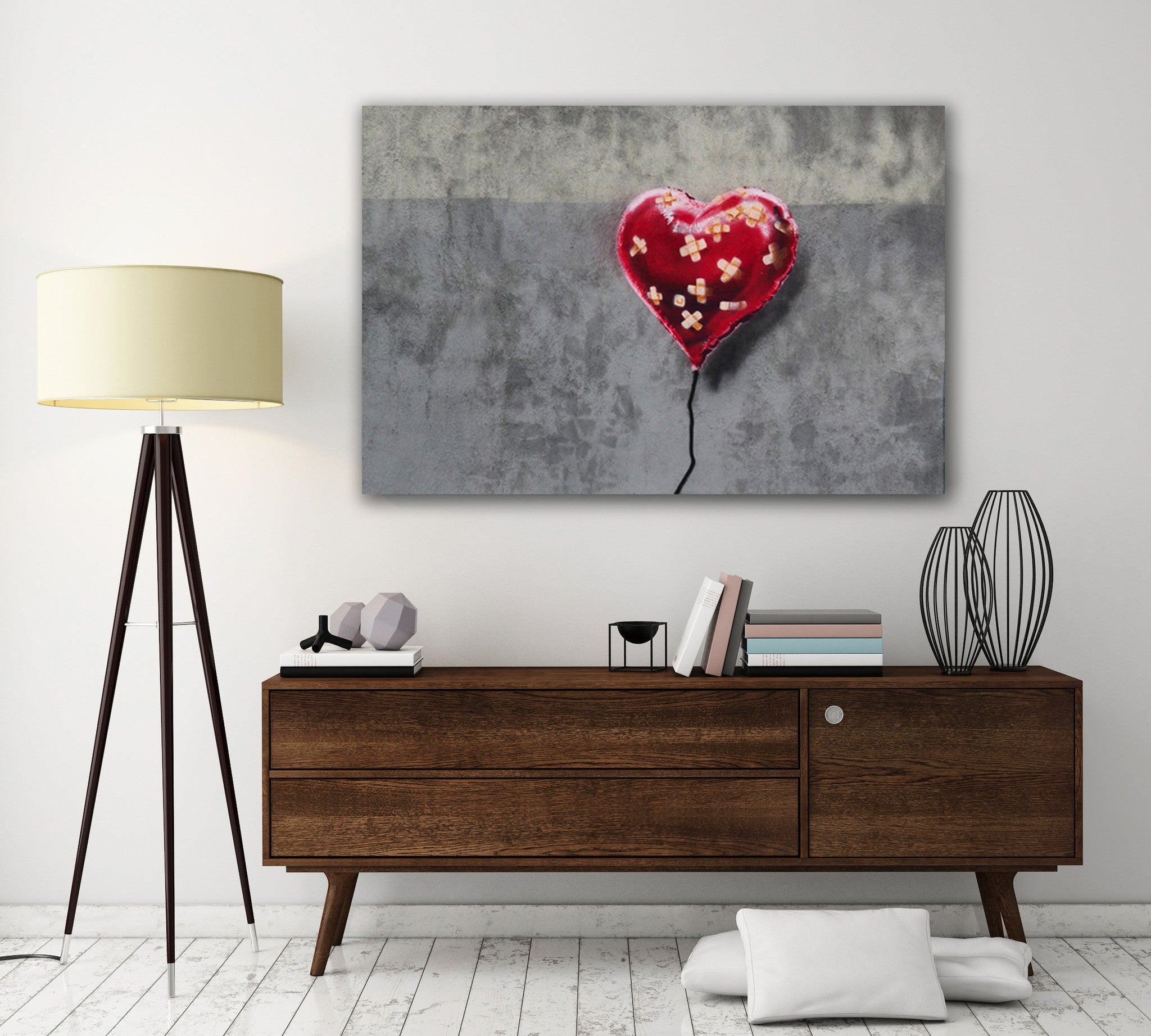 Banksy Broken Heart Artwork Headed To Auction Banksy Broken Heart Artwork Headed To Auction