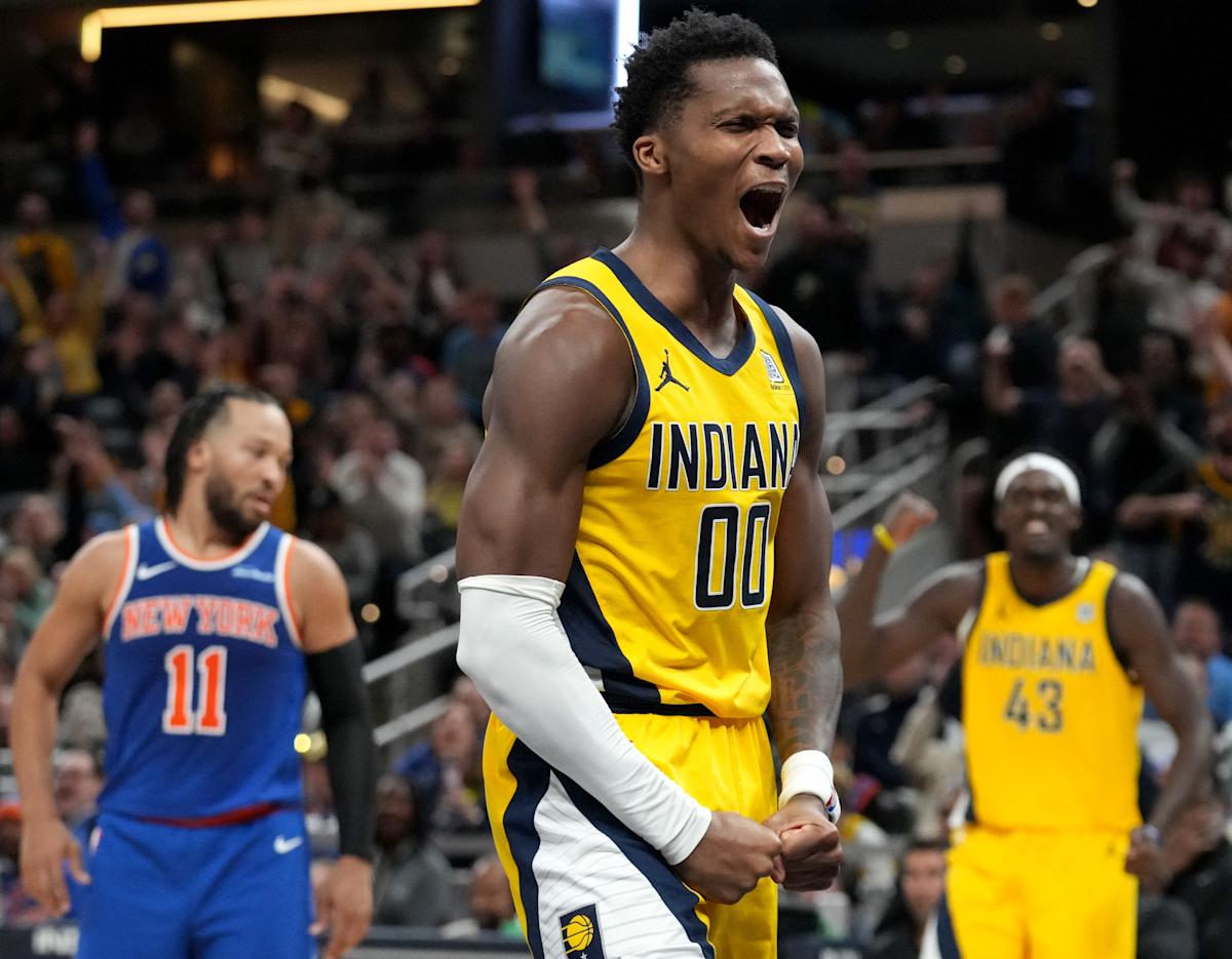 Bennedict Mathurin Leads Pacers To Overtime Win Against Nets Bennedict Mathurin Leads Pacers To Overtime Win Against Nets