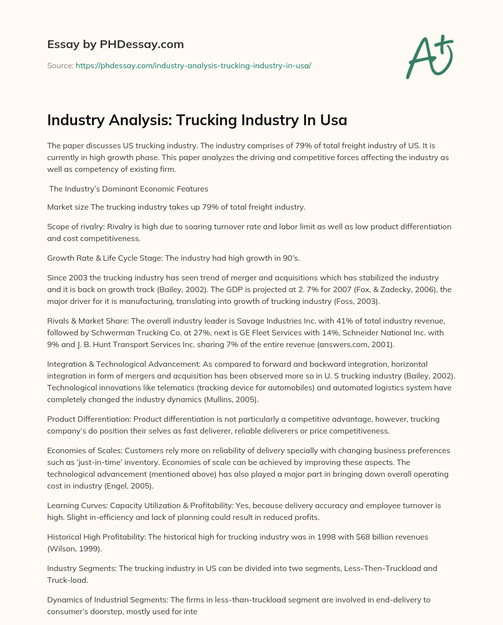 Big Rig ROCK Report 3.12: X101.5's Analysis Of The Trucking Industry Big Rig ROCK Report 3.12: X101.5's Analysis Of The Trucking Industry