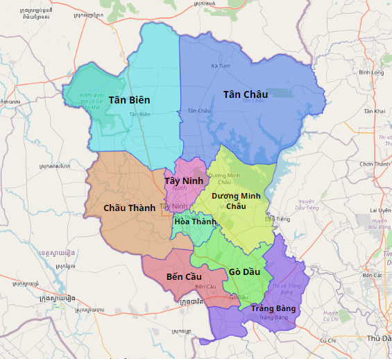 Bình Dương - Tây Ninh: Đường Bộ Và Cầu Bình Dương - Tây Ninh: Đường Bộ Và Cầu