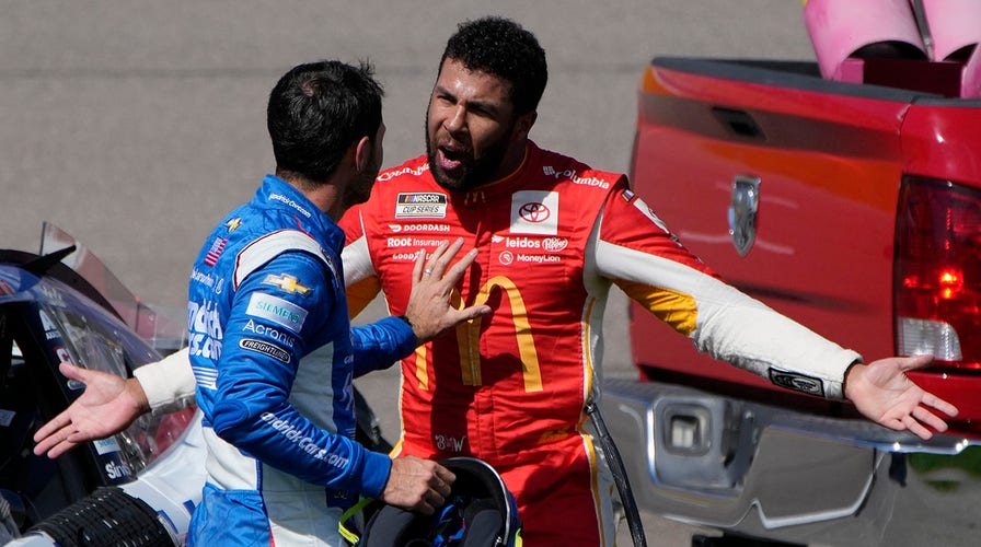 Brake Issues Cause Bubba Wallace To Crash At Phoenix Raceway Brake Issues Cause Bubba Wallace To Crash At Phoenix Raceway
