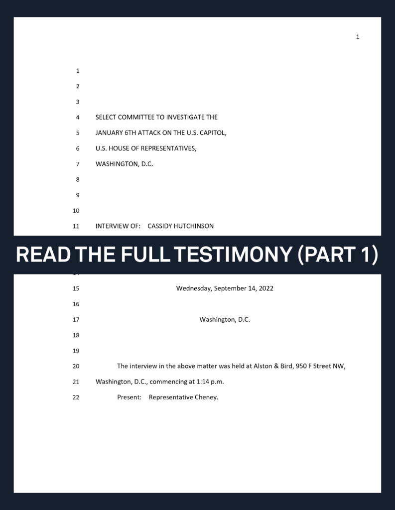 Cassidy Hutchinson: Jan 6 Hearing Testimony And Upcoming Memoir Cassidy Hutchinson: Jan 6 Hearing Testimony And Upcoming Memoir