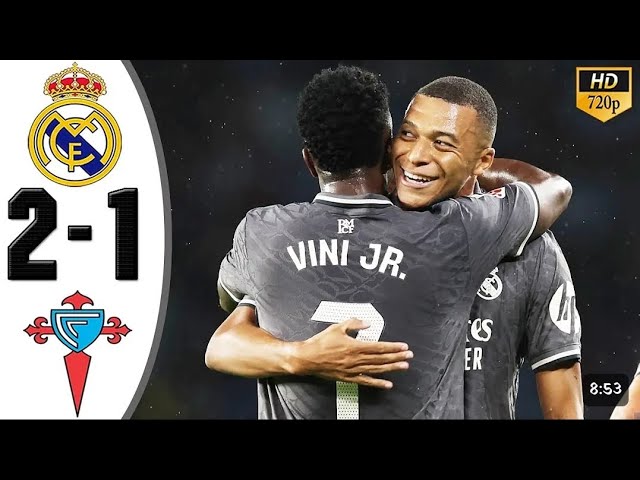 Celta Vigo Vs Real Madrid: Mbappé's Performance Keeps La Liga Tense Celta Vigo Vs Real Madrid: Mbappé's Performance Keeps La Liga Tense