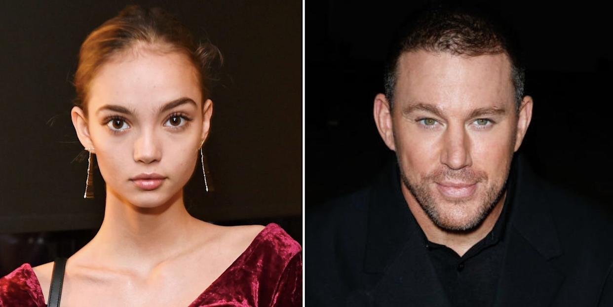 Channing Tatum's Girlfriend, Inka Williams, Makes A Statement At The Australian Grand Prix Channing Tatum's Girlfriend, Inka Williams, Makes A Statement At The Australian Grand Prix