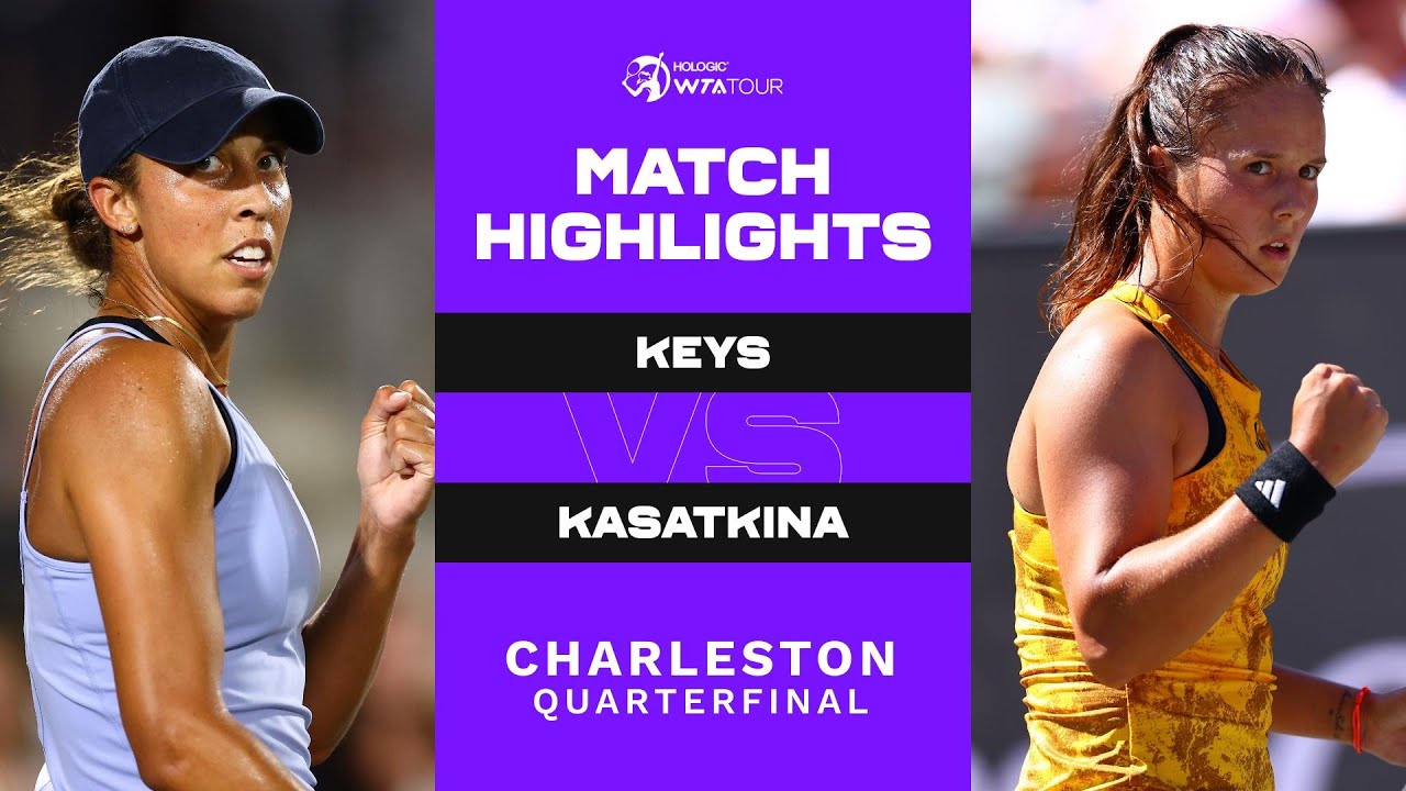 Charleston Quarterfinal: Kalinskaya's Victory Over Keys Charleston Quarterfinal: Kalinskaya's Victory Over Keys