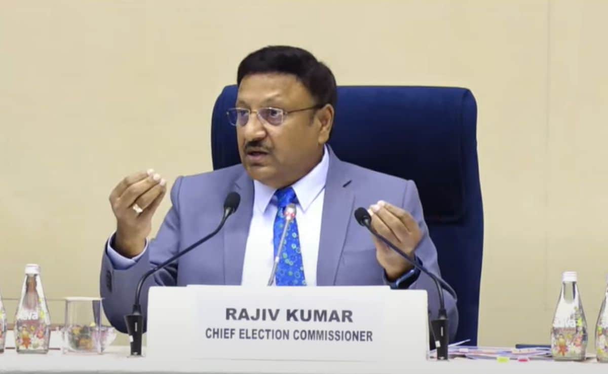 Chief Election Commissioner Confident: A Robust Poll Data System Chief Election Commissioner Confident: A Robust Poll Data System