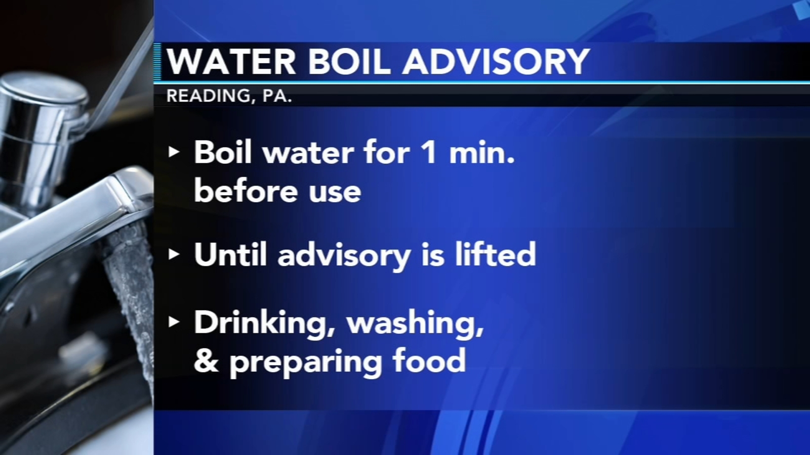 City Of Robinson, Brown County Under Boil Water Advisory City Of Robinson, Brown County Under Boil Water Advisory