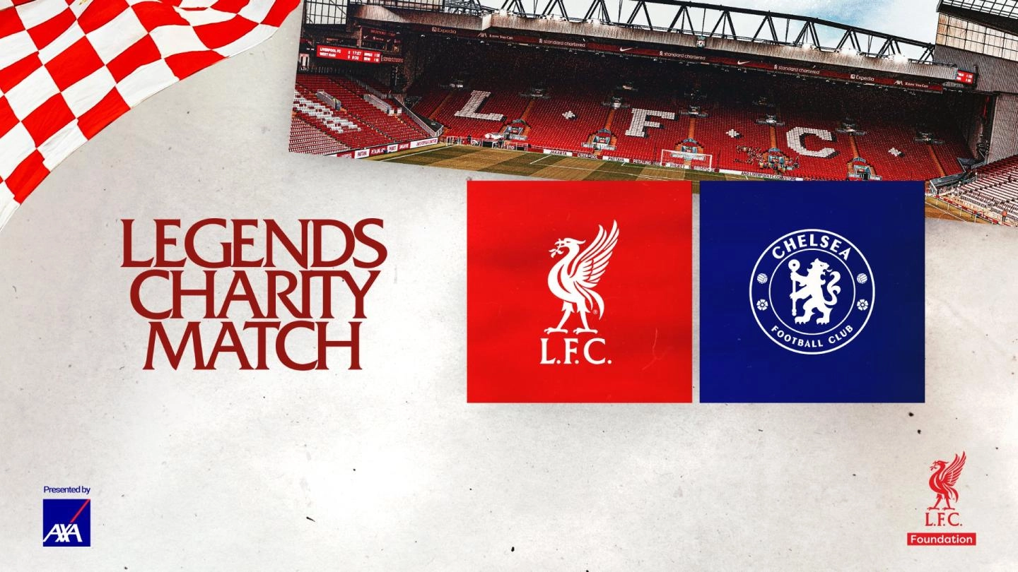 Confirmed: Full Squad List For Liverpool FC Legends Charity Game At Anfield Confirmed: Full Squad List For Liverpool FC Legends Charity Game At Anfield