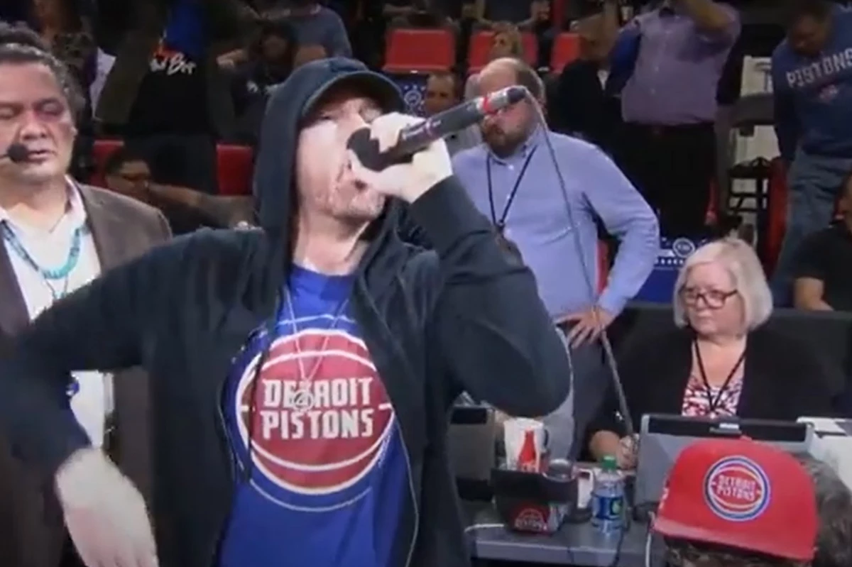 Could Eminem's Influence Bring A WNBA Team Back To Detroit? Could Eminem's Influence Bring A WNBA Team Back To Detroit?