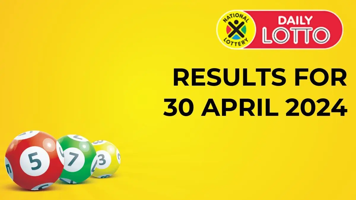 Daily Lotto Results Sunday 27th April 2025 Daily Lotto Results Sunday 27th April 2025