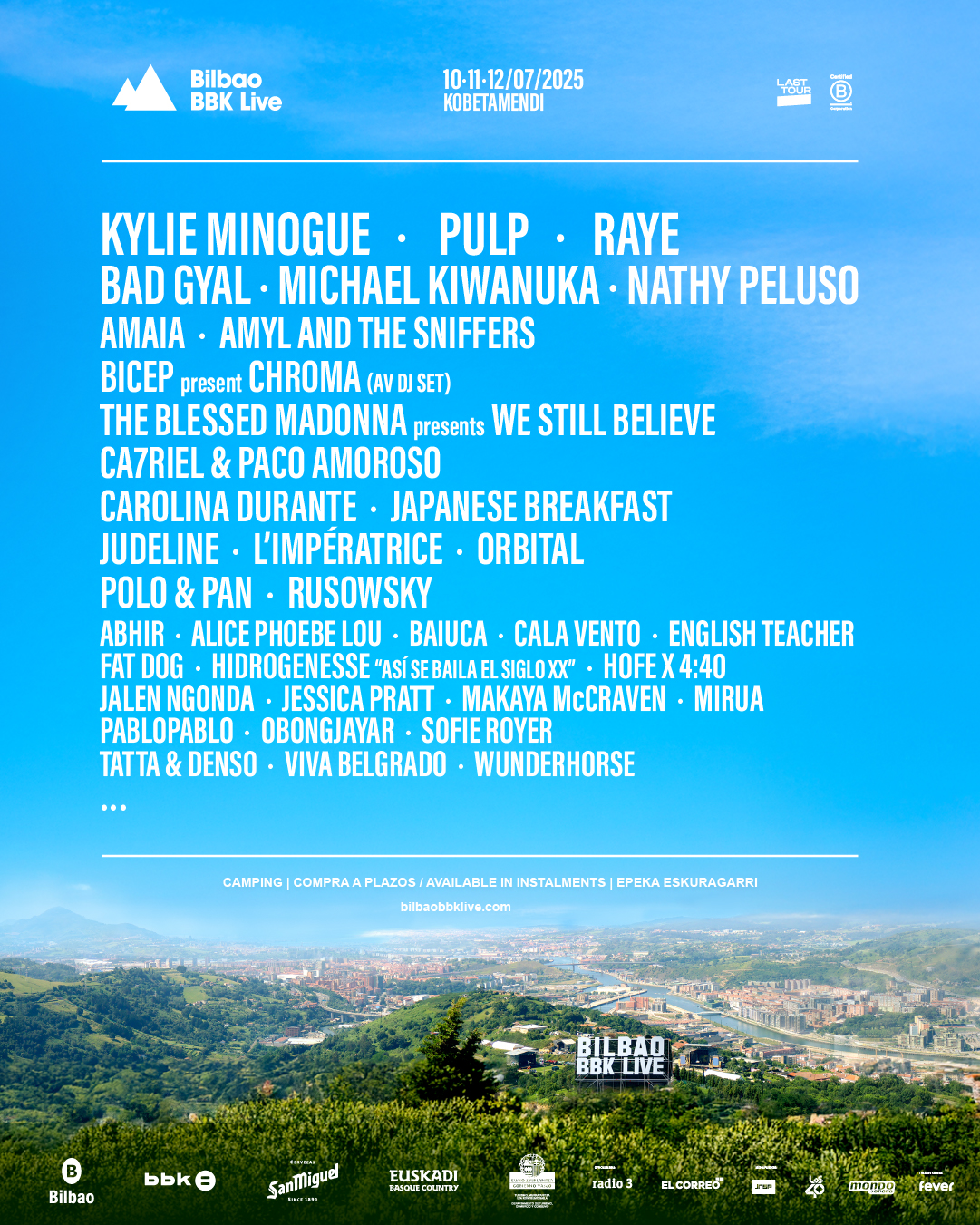 Damiano David Joins Stellar Bilbao BBK Live 2025 Lineup With Sparks And Kaytranada Damiano David Joins Stellar Bilbao BBK Live 2025 Lineup With Sparks And Kaytranada