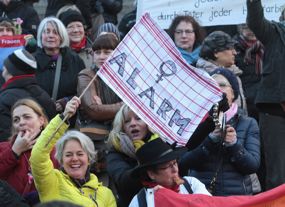 Dueling Demonstrations In Paris: Le Pen Faces Backlash Dueling Demonstrations In Paris: Le Pen Faces Backlash