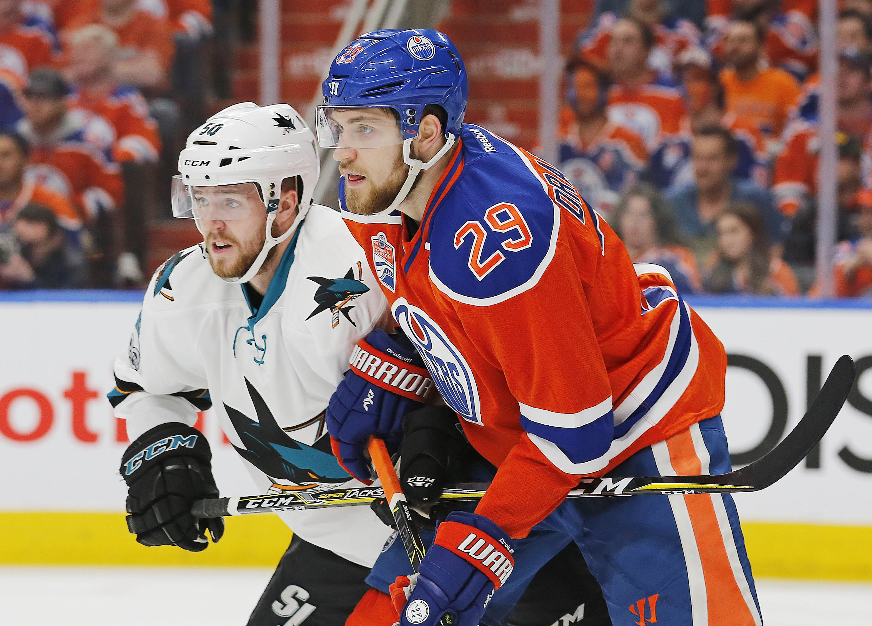 Edmonton Oilers' Draisaitl Exits Game Due To Injury Edmonton Oilers' Draisaitl Exits Game Due To Injury