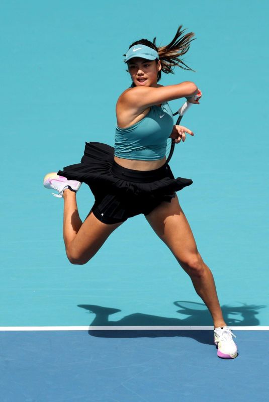 Emma Raducanu's Miami Open Quarterfinal Run Emma Raducanu's Miami Open Quarterfinal Run