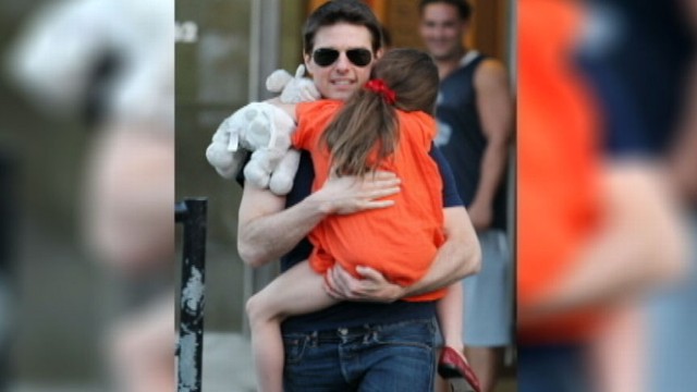 Examining Tom Cruise's Actions Following Suri Cruise's Arrival