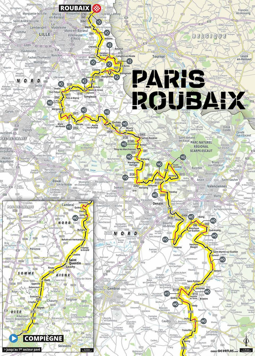 Exploring The Tech: Massive Tyres & Clever Hacks At Paris-Roubaix 2025 Exploring The Tech: Massive Tyres & Clever Hacks At Paris-Roubaix 2025