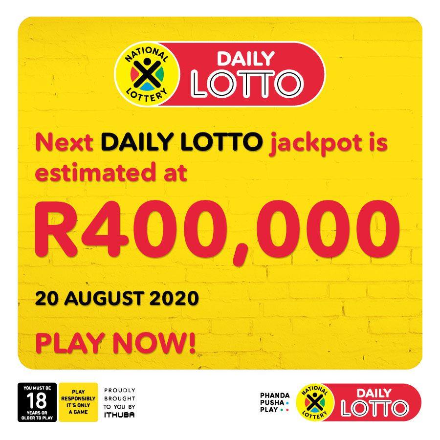 Find The Daily Lotto Results For Sunday 20th April 2025 Find The Daily Lotto Results For Sunday 20th April 2025