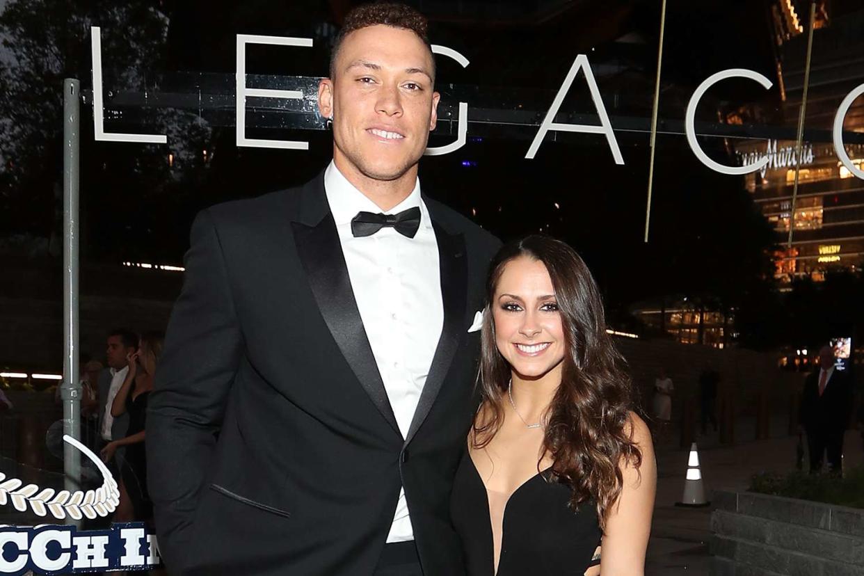 First Look: Aaron Judge And Samantha Bracksieck's Newborn Baby First Look: Aaron Judge And Samantha Bracksieck's Newborn Baby