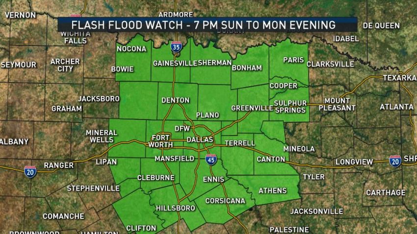 Flash Flood Warning Texas: North-Central Texas Under Downpour Alert Flash Flood Warning Texas: North-Central Texas Under Downpour Alert