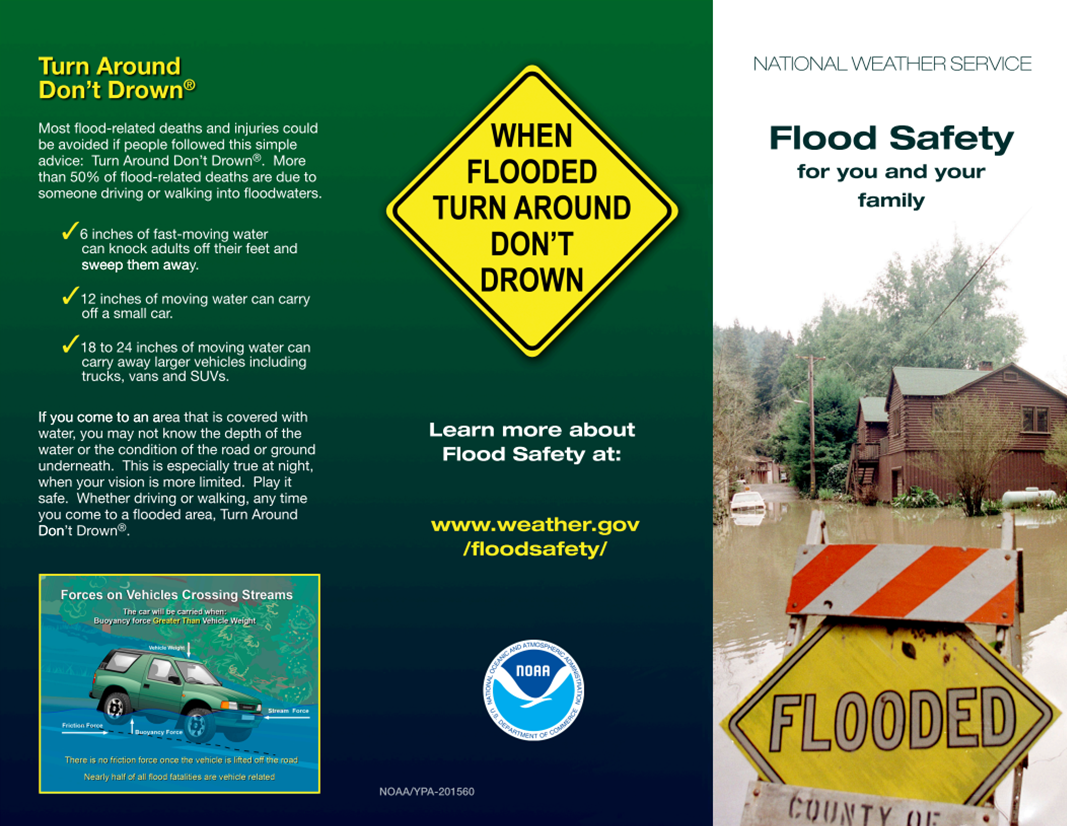 Flood Safety Tips: Responding To A Flood Warning From NWS Flood Safety Tips: Responding To A Flood Warning From NWS