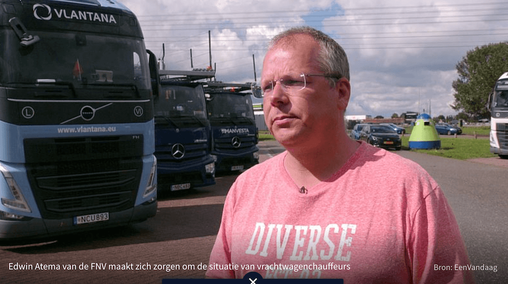 FNV Luidt Noodklok: Chauffeurs Uitgebuit Op Venlose Parkeerplaats FNV Luidt Noodklok: Chauffeurs Uitgebuit Op Venlose Parkeerplaats