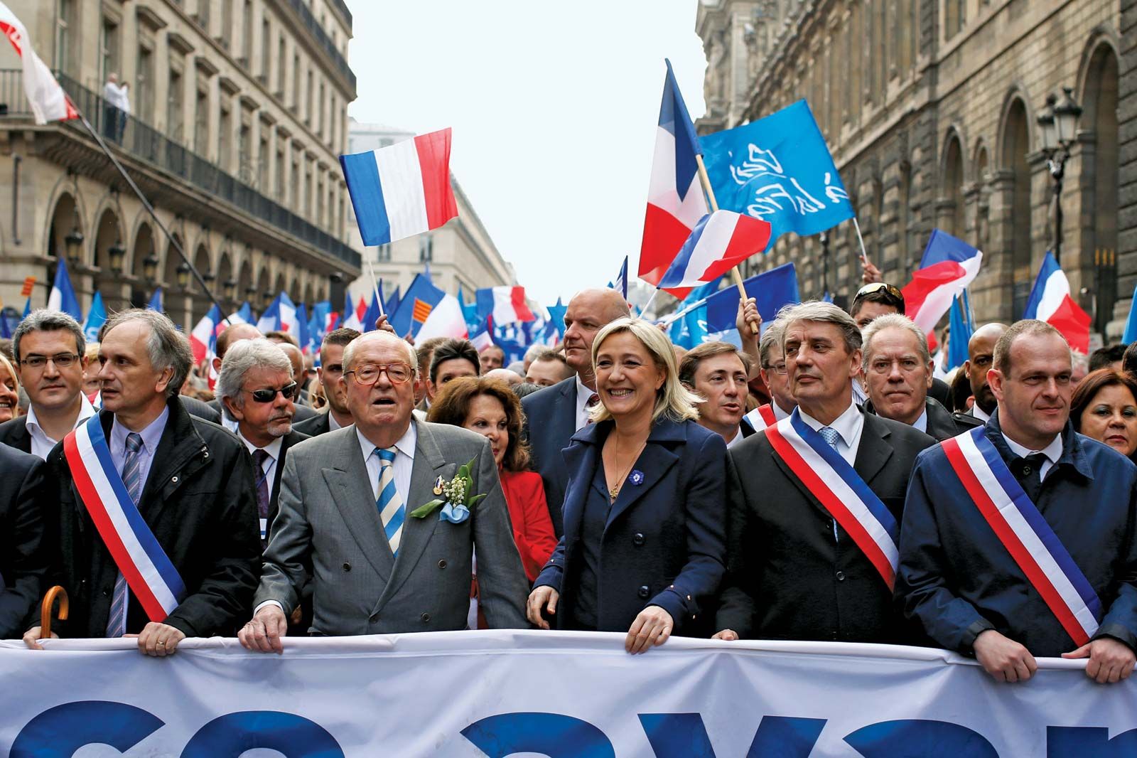 France's National Rally: Le Pen's Sunday Demonstration Falls Short Of Expected Show Of Force France's National Rally: Le Pen's Sunday Demonstration Falls Short Of Expected Show Of Force