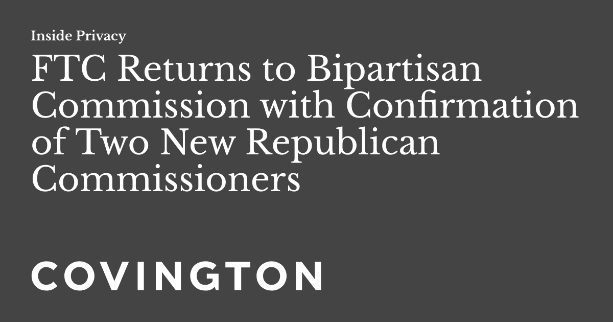 FTC Commissioners' Fight For Reappointment