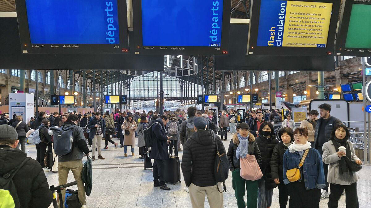 Gare Du Nord: Trafic Ferroviaire Perturbé Après Découverte D'une Bombe WW2