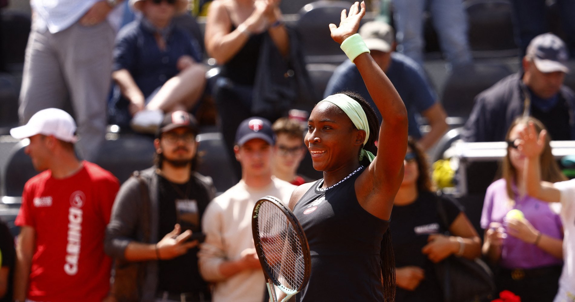 Gauff Advances To Italian Open Final After Three-Set Victory Over Zheng Gauff Advances To Italian Open Final After Three-Set Victory Over Zheng