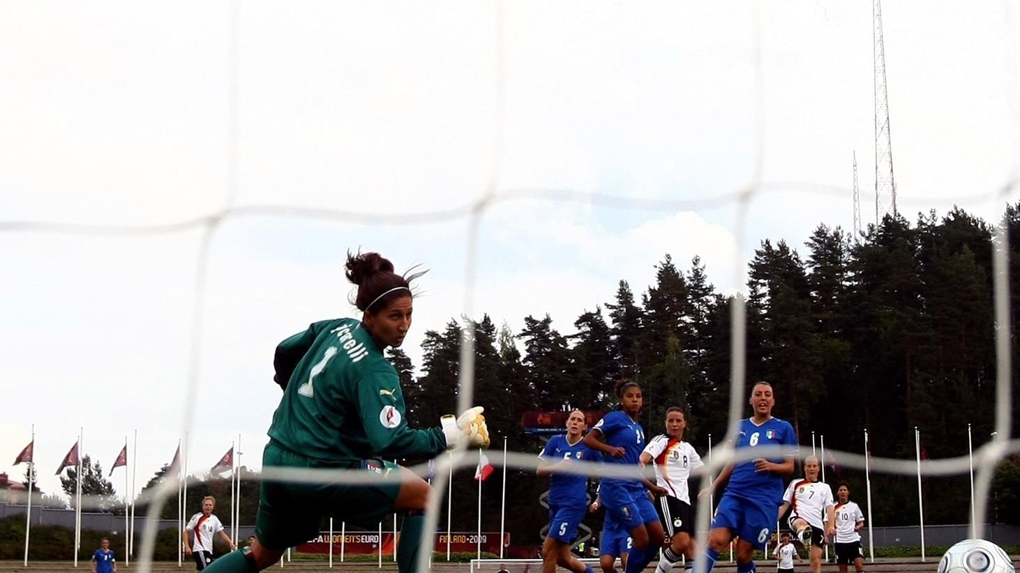 Germany's Determined Bid For Victory Against Italy Germany's Determined Bid For Victory Against Italy