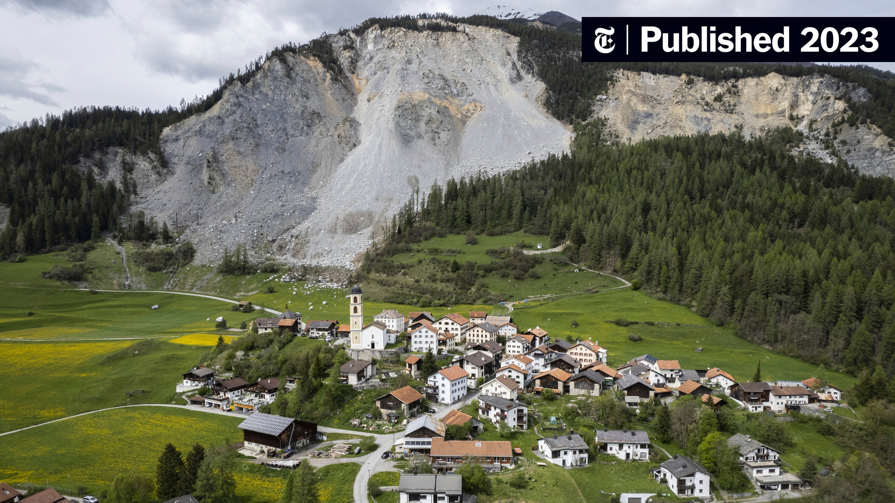 Glacier-Induced Mudslide Engulfs Swiss Village, One Missing Glacier-Induced Mudslide Engulfs Swiss Village, One Missing