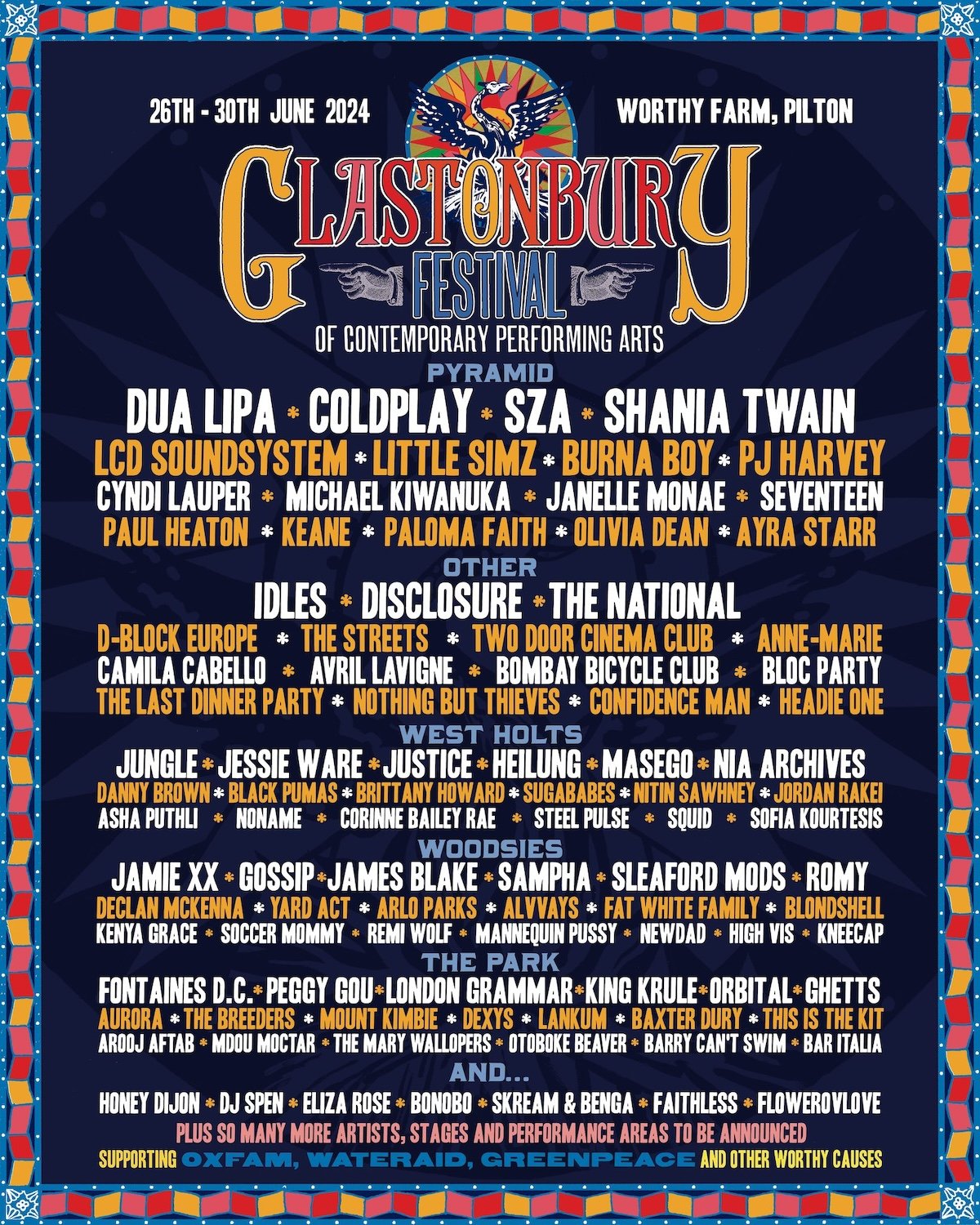 Glastonbury 2024 Headliners: Are The 1975 And Olivia Rodrigo Confirmed? Glastonbury 2024 Headliners: Are The 1975 And Olivia Rodrigo Confirmed?