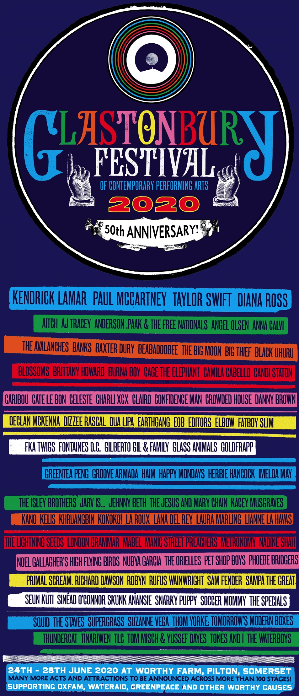 Glastonbury & Sanremo 2025: Full Lineup Revealed Glastonbury & Sanremo 2025: Full Lineup Revealed