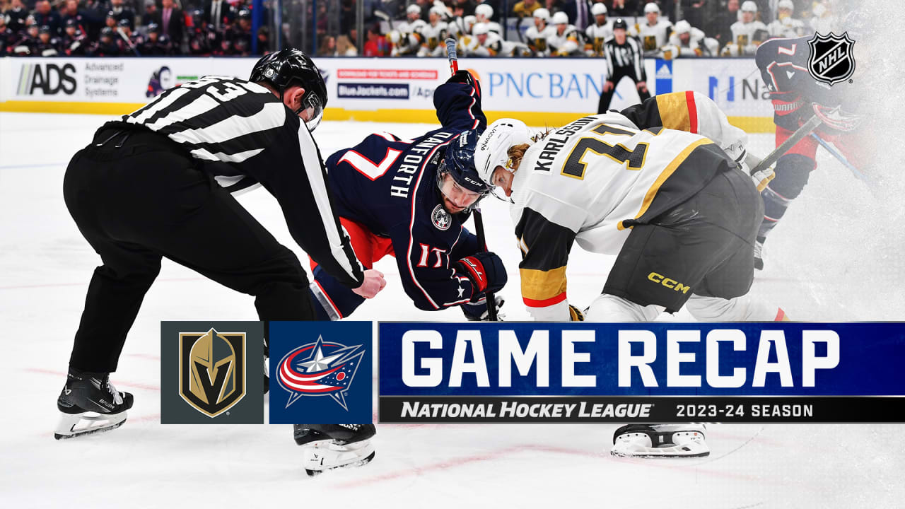 Golden Knights Defeat Blue Jackets: Hill's 27 Saves Secure The Win Golden Knights Defeat Blue Jackets: Hill's 27 Saves Secure The Win